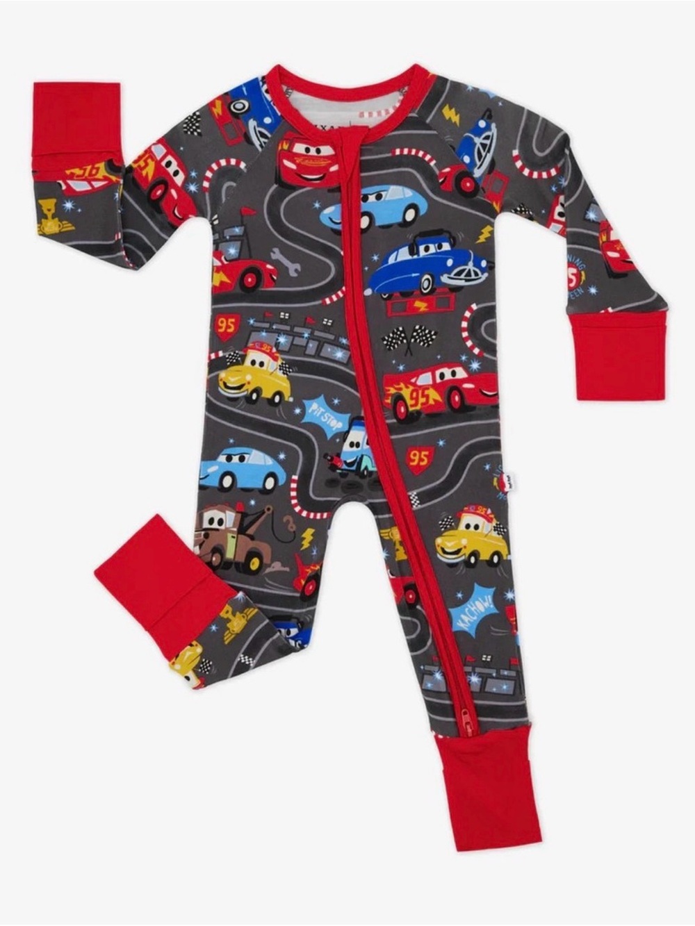 LITTLE SLEEPIES x PIXAR Disney Cars Piston Cup Zippy - 18-24M